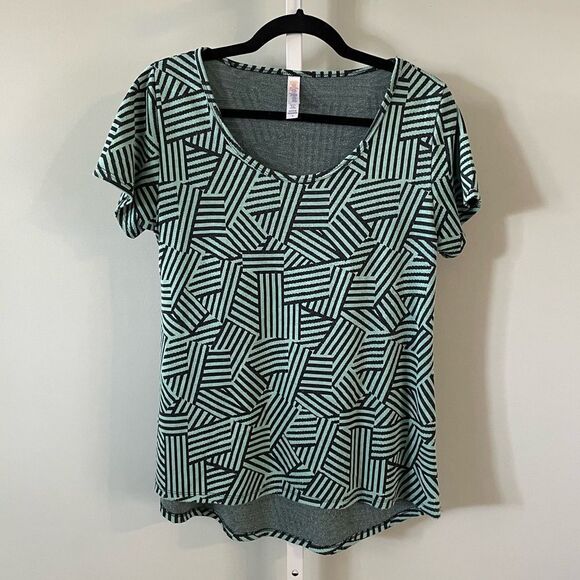 LuLaRoe Geometric Print Top - Picture 1 of 4